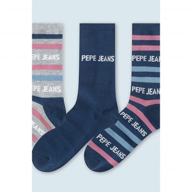 Pepe Jeans Γυναικείες Κάλτσες 3Pack